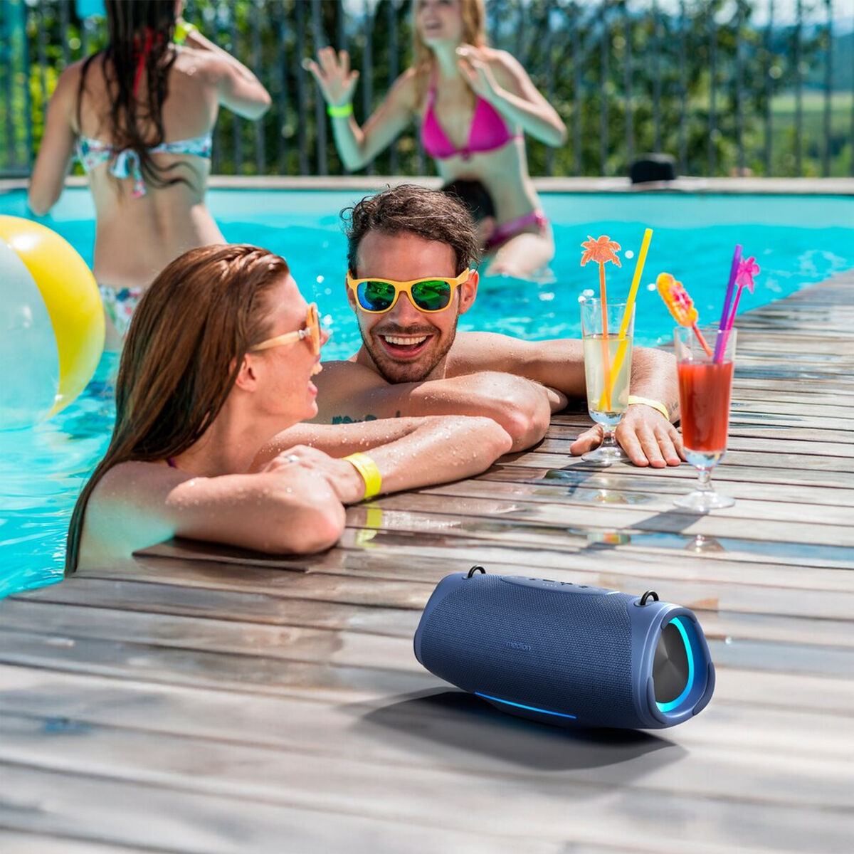 Picture of Portable Bluetooth Speakers Medion 50077078 Blue 4 W 50 W