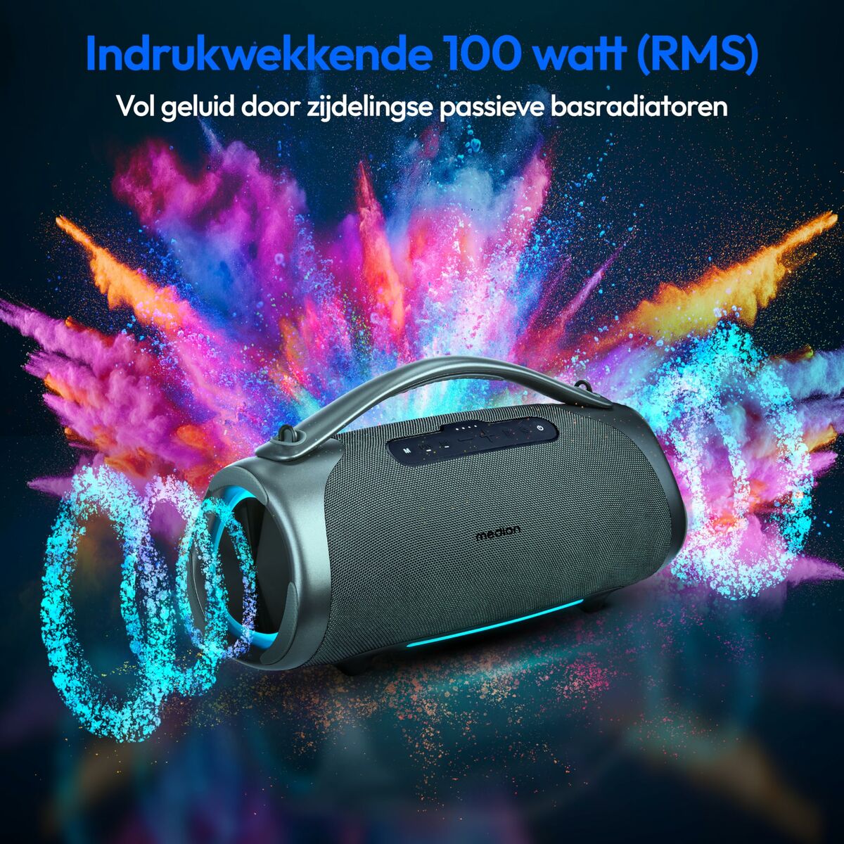 Afbeeldingen van Portable Bluetooth Speakers Medion