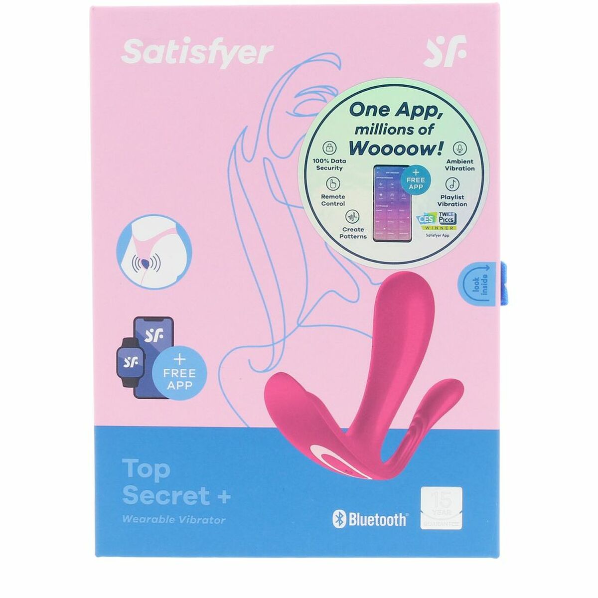 Afbeeldingen van Vibrator Satisfyer SATISFYER TOP SECRET
