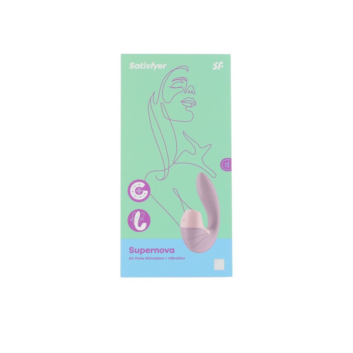 Succionador de Clítoris Satisfyer SATISFYER Rosa Fuerte