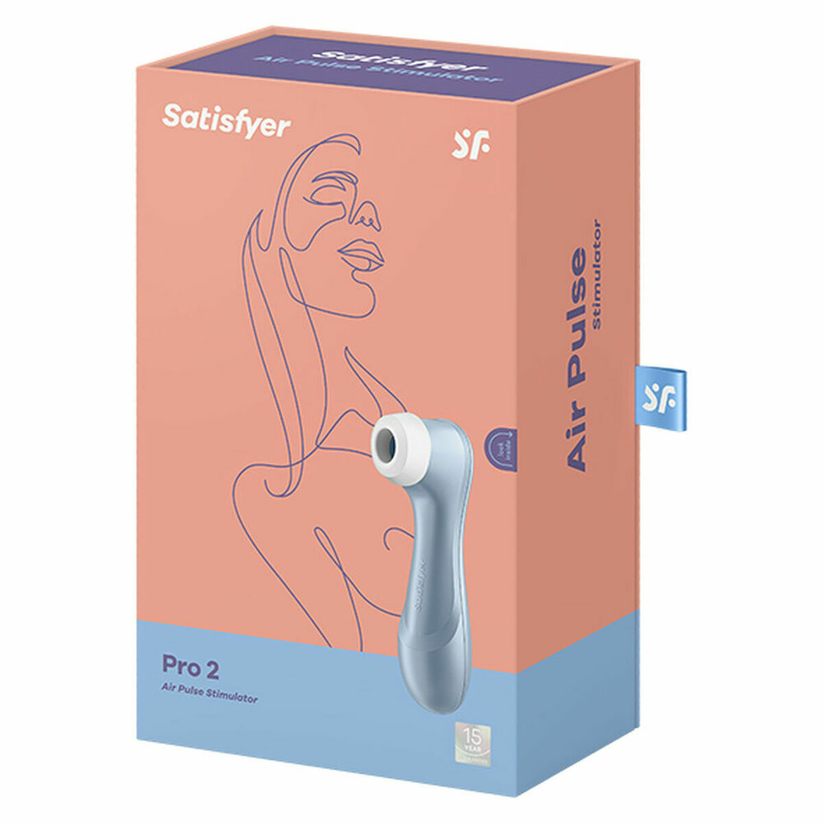 Image de Clitoris Suction Stimulator Satisfyer SATISFYER PRO 2 Blue