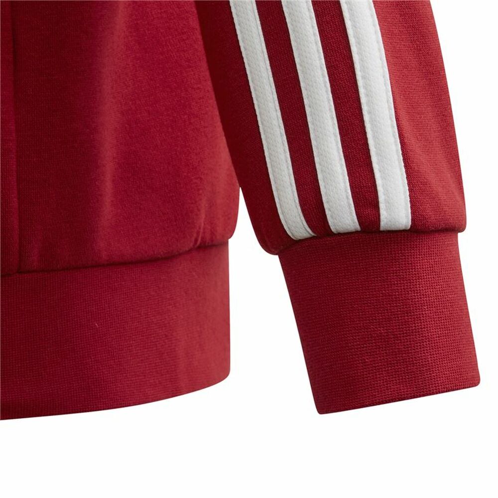 Sports Jacket Adidas YB FZ Dark Red (9-10 Years)