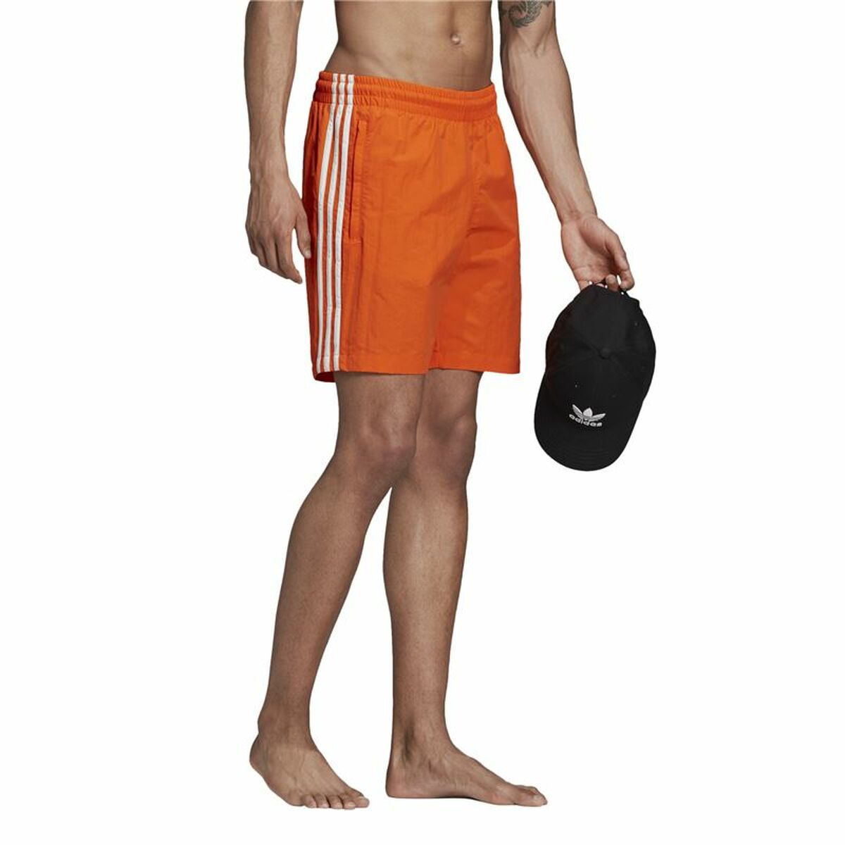 Mens Bathing Costume Adidas Originals Orange