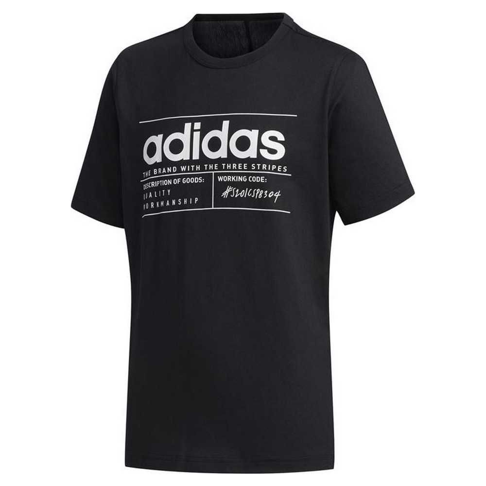 Shirt Adidas Brilliant Basics Zwart