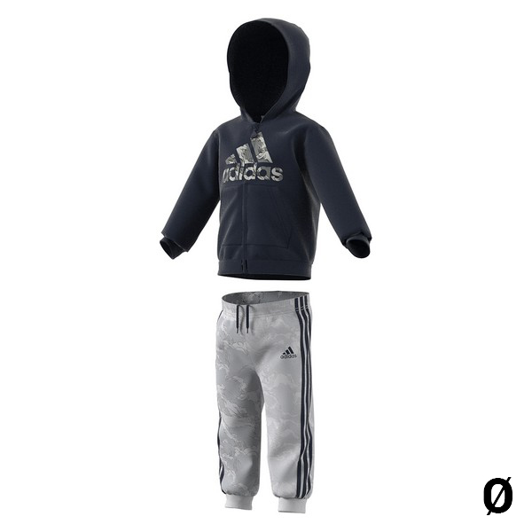 Children’s Tracksuit Adidas I LOGO FZ HD FL Navy