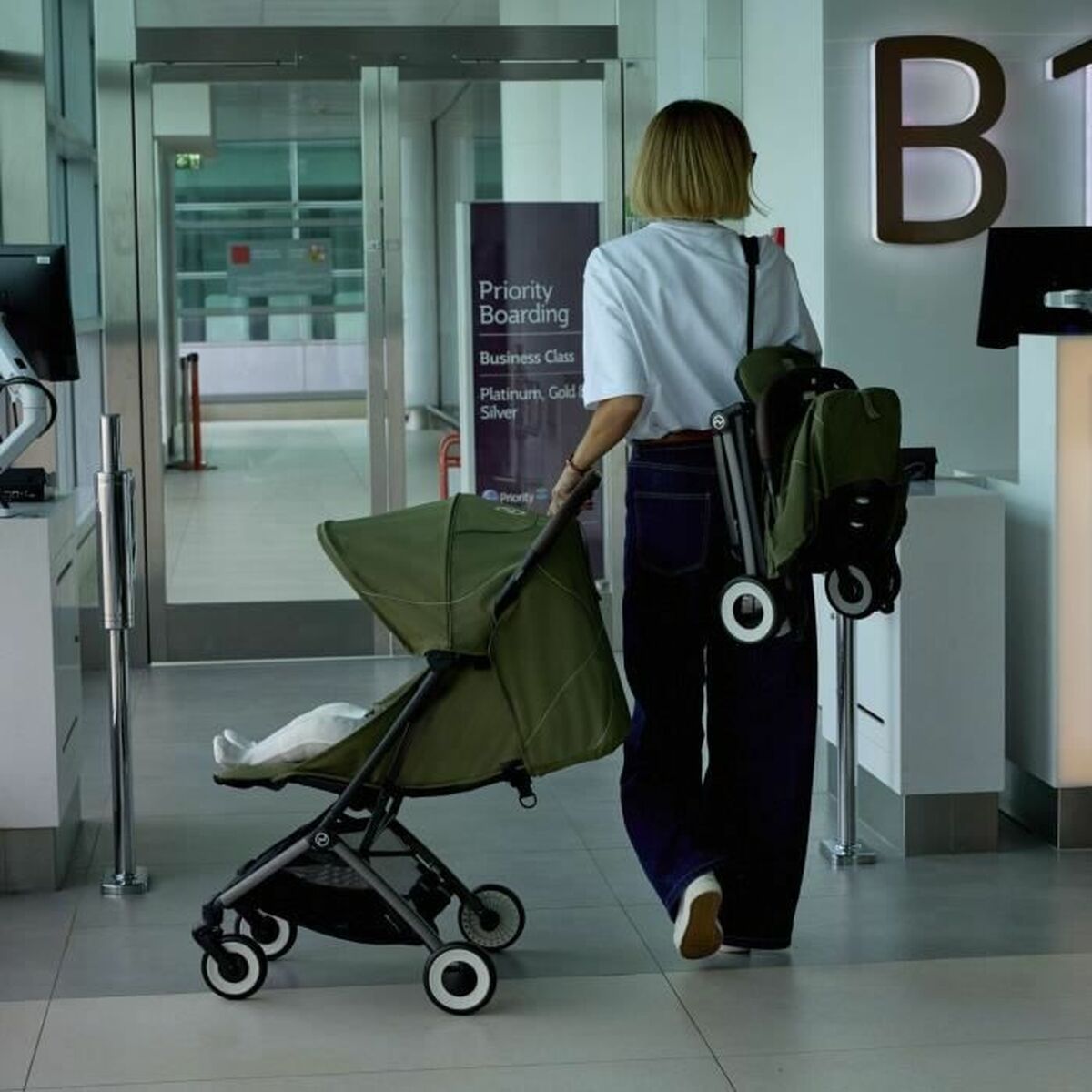 Kinderwagen Cybex Groen
