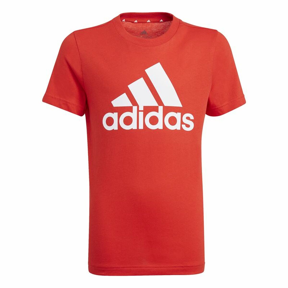 T shirt à manches courtes Adidas Essentials  vivid Rouge