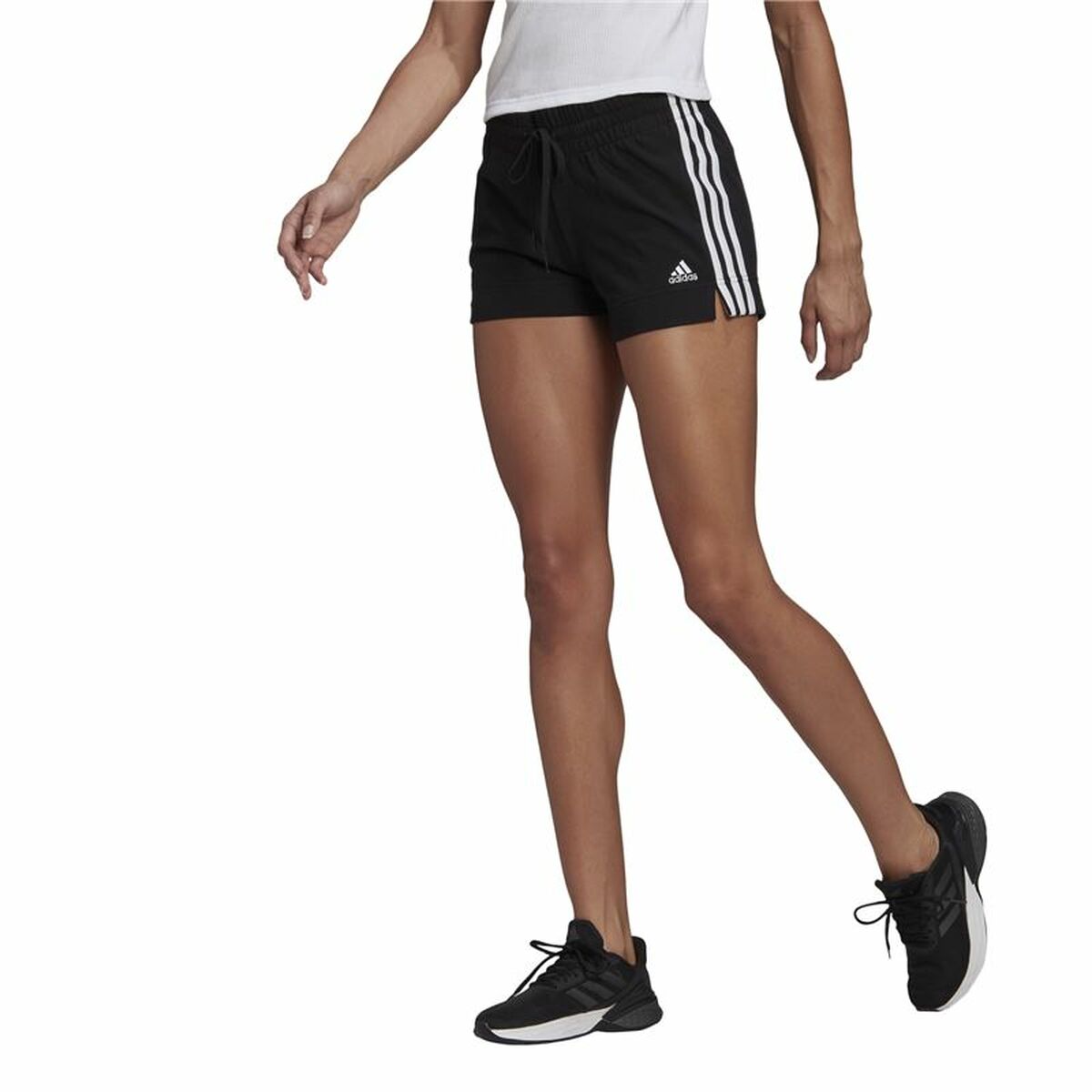 Image secondaire de Short de Sport Adidas Noir