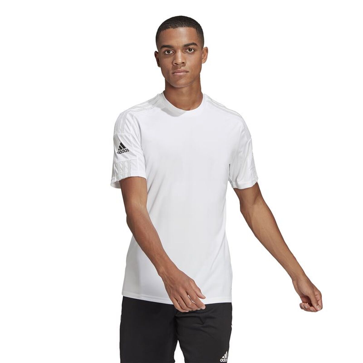 Heren Voetbal T-shirt met Korte Mouwen Adidas Squad 21 Ss