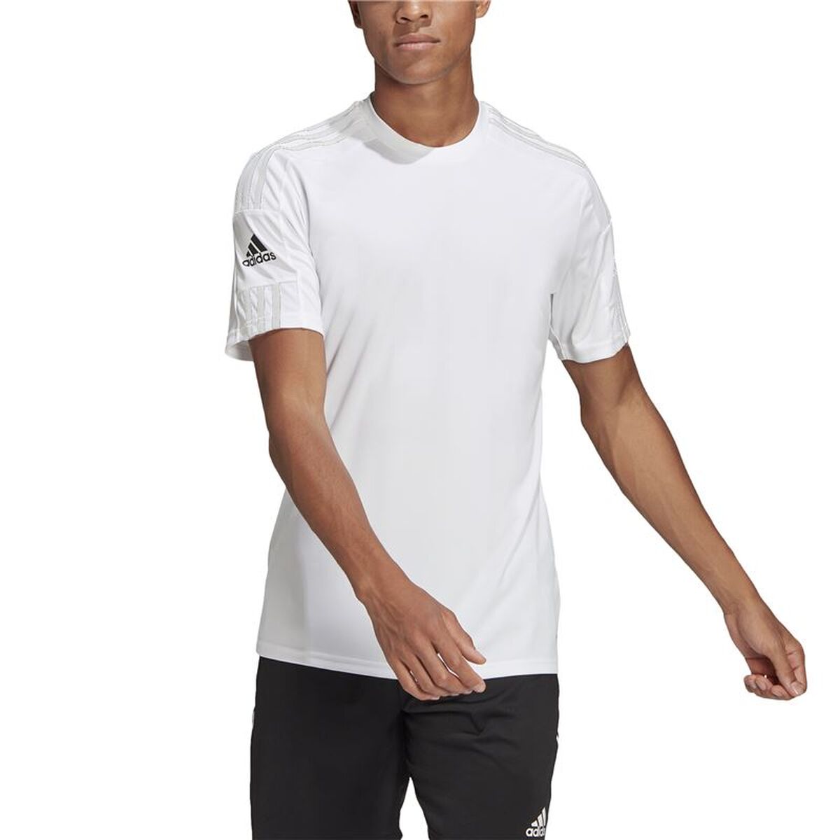 Heren Voetbal T-shirt met Korte Mouwen Adidas Squad 21 Ss