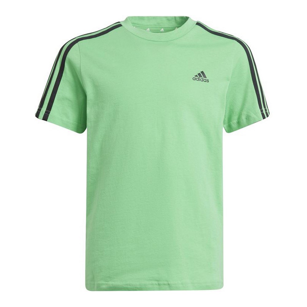T shirt à manches courtes Enfant Adidas Essentials Vert clair (5-6 Ans)