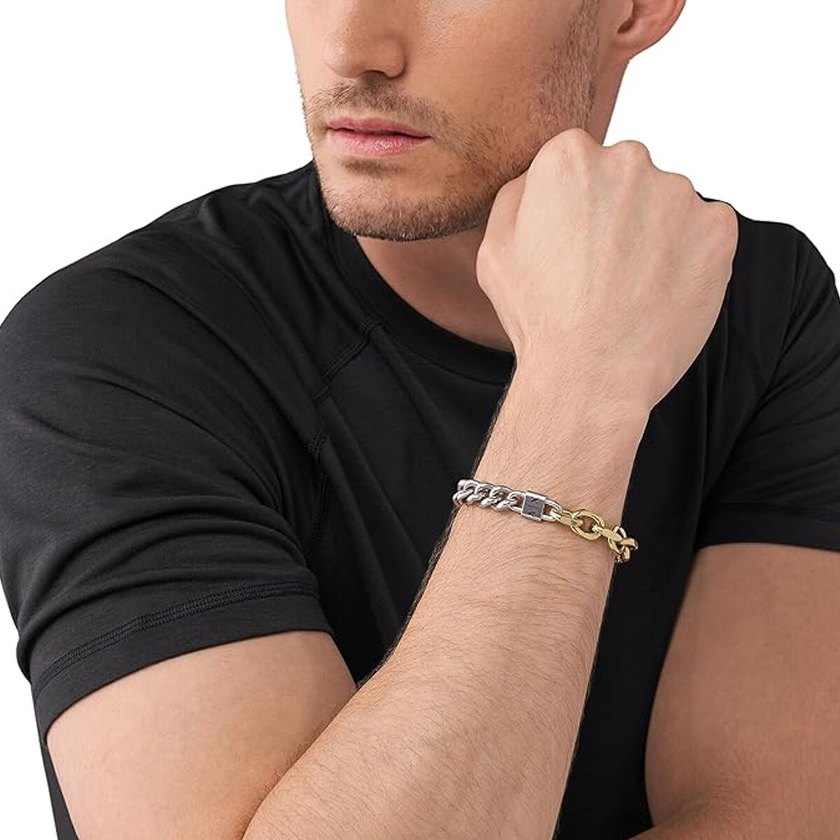 Image secondaire de Bracelet Homme Armani Exchange AXG0115710 Acier inoxydable