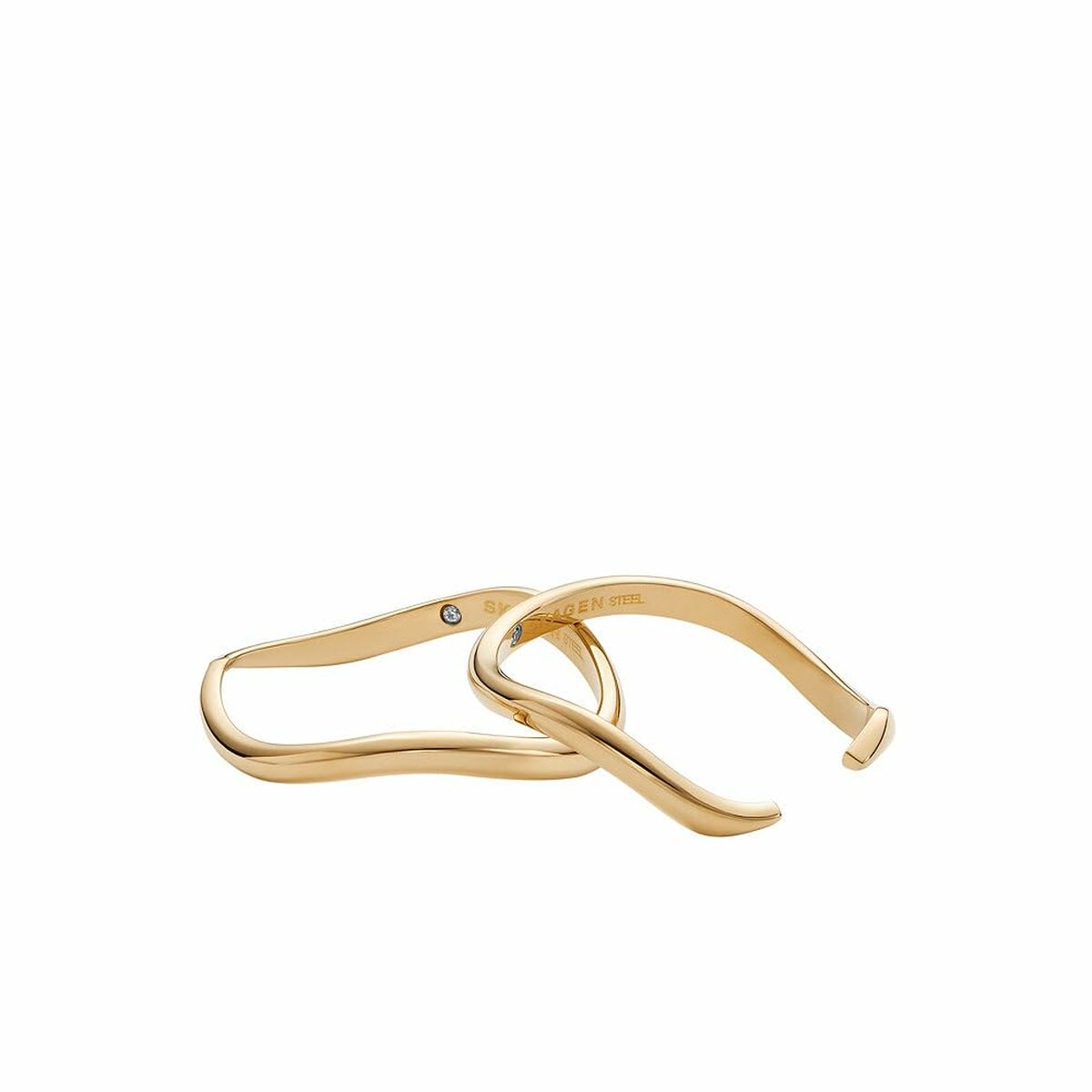 Image secondaire de Bague Femme Skagen SKJ1788710.10 Doré 2 Unités