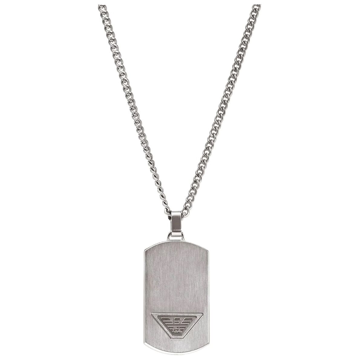 Ketting Heren Emporio Armani EGS3125040 Zilverkleurig