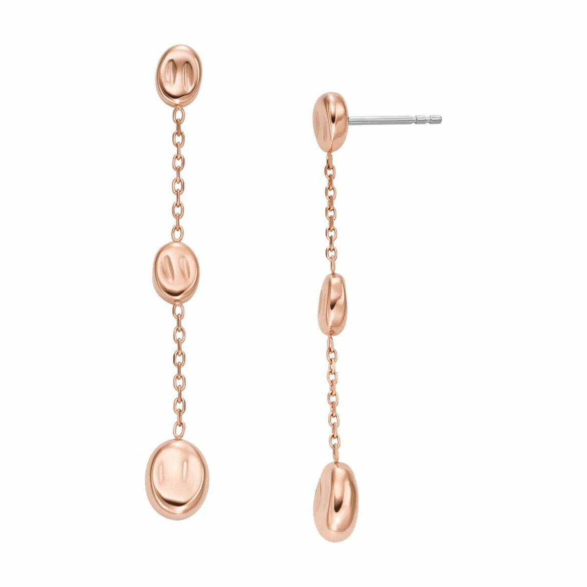 Image secondaire de Boucles d´oreilles Femme Skagen SKJ1846791 Or rose