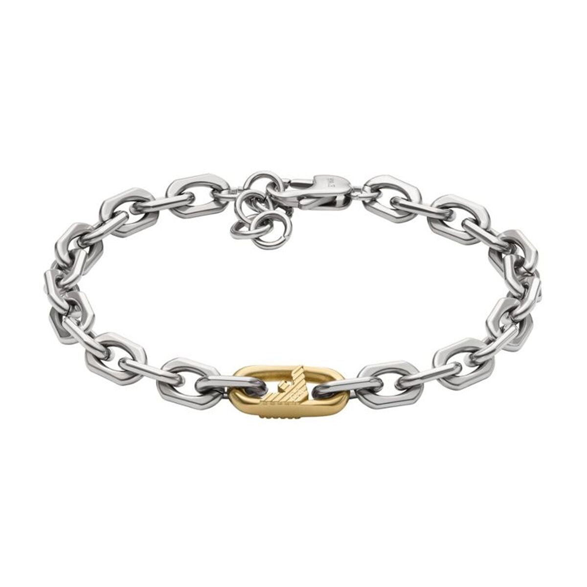 Armband Dames Emporio Armani Zilverkleurig