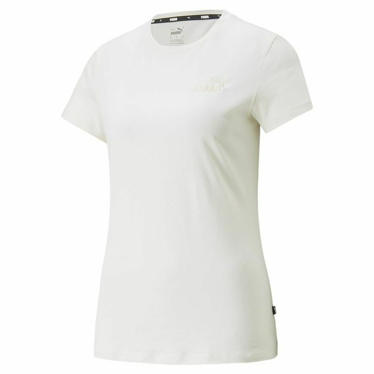 T-shirt à manches courtes femme Puma Blanc