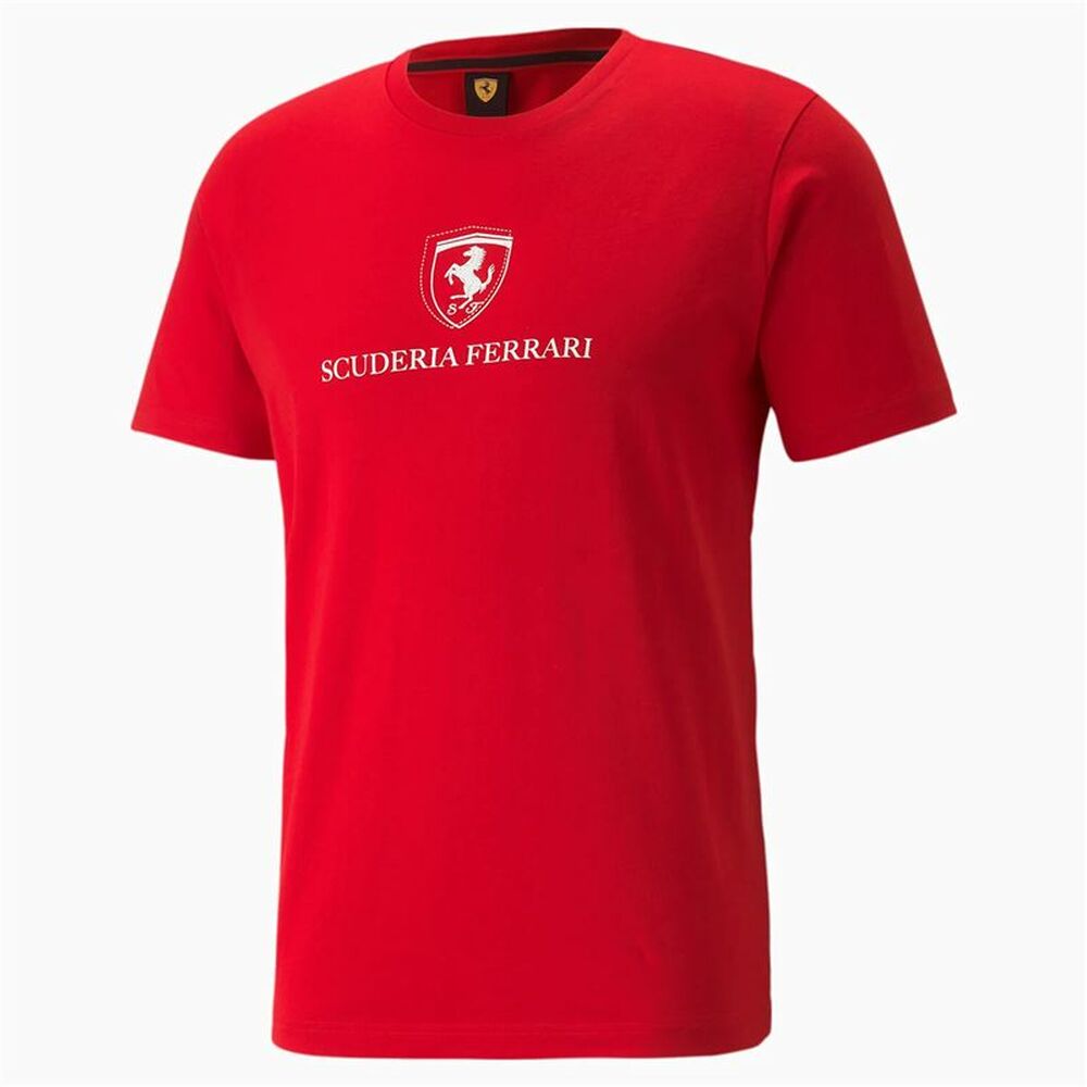 Kortarmet T-skjorte til Menn Puma Race Graphic Rød