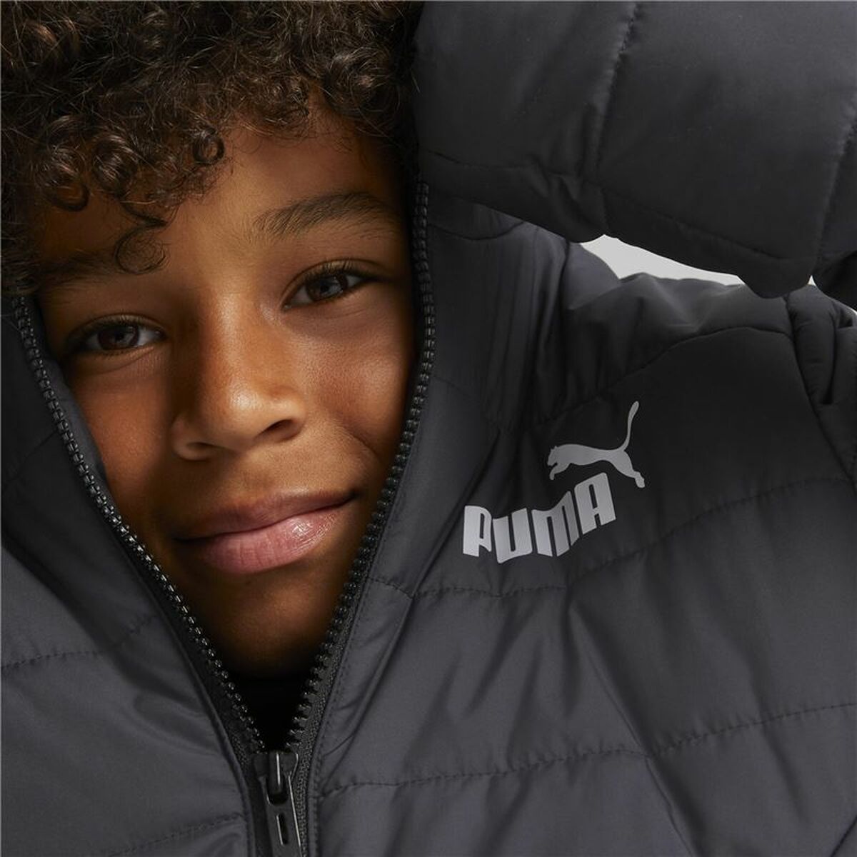Children’s Sports Jacket Puma Essentials Padded Black