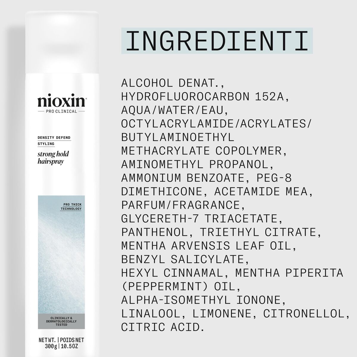 Haarlak Nioxin 300 ml