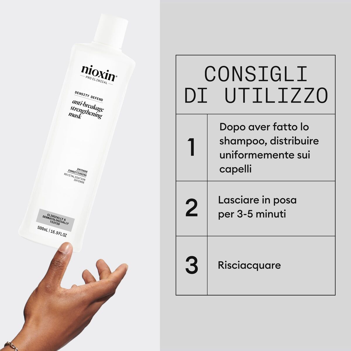Haarmasker Nioxin 500 ml