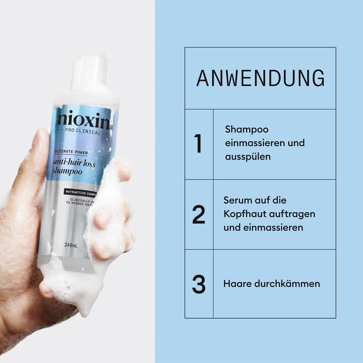 Anti-Haarverlies Shampoo Nioxin Anti-Hairloss 475 ml