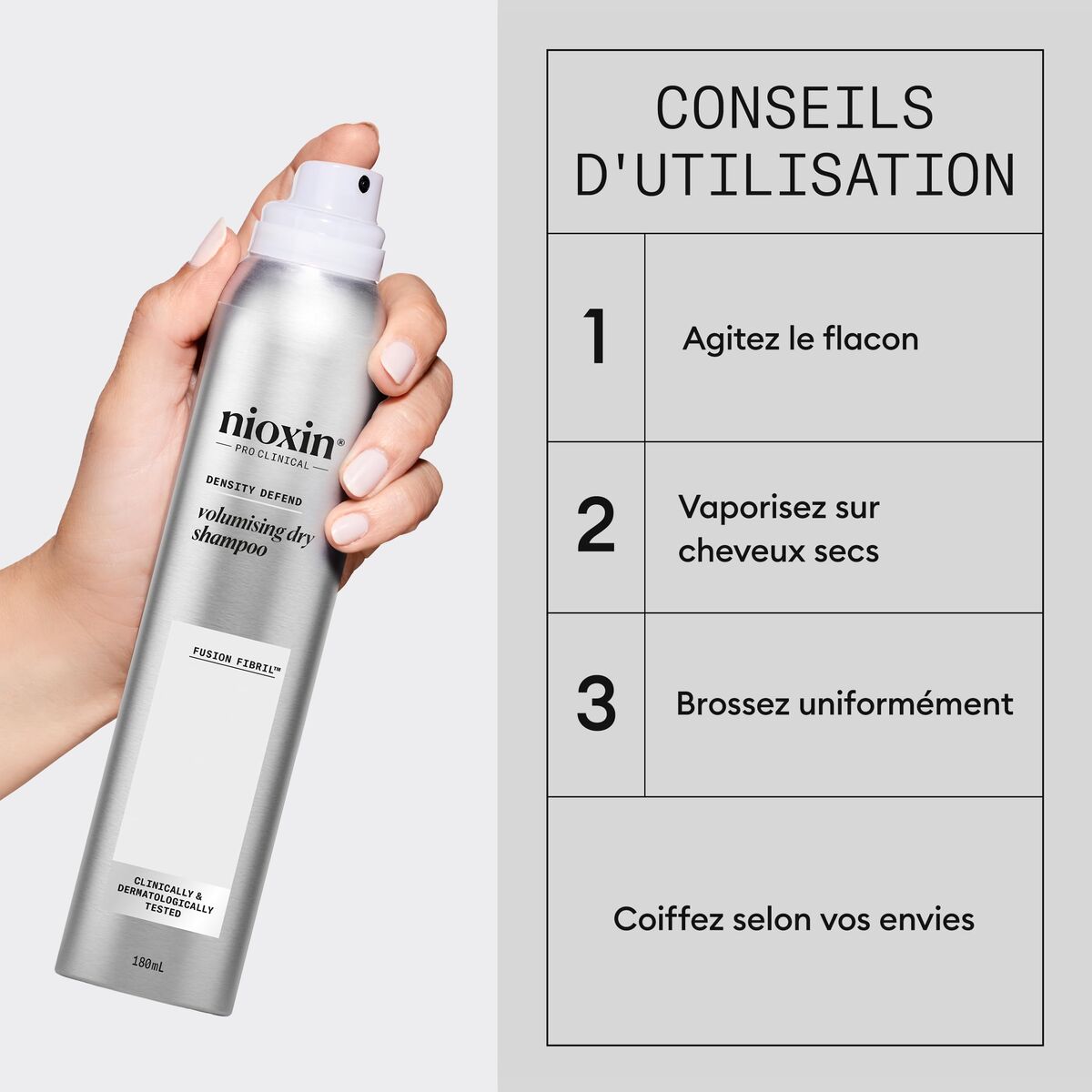 Droge Shampoo Nioxin 180 ml