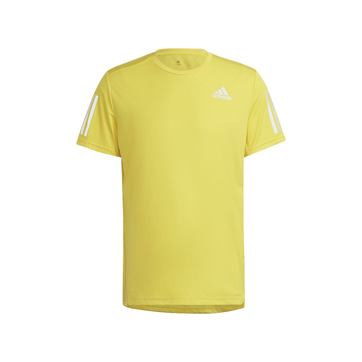 Heren-T-Shirt met Korte Mouwen Adidas Geel