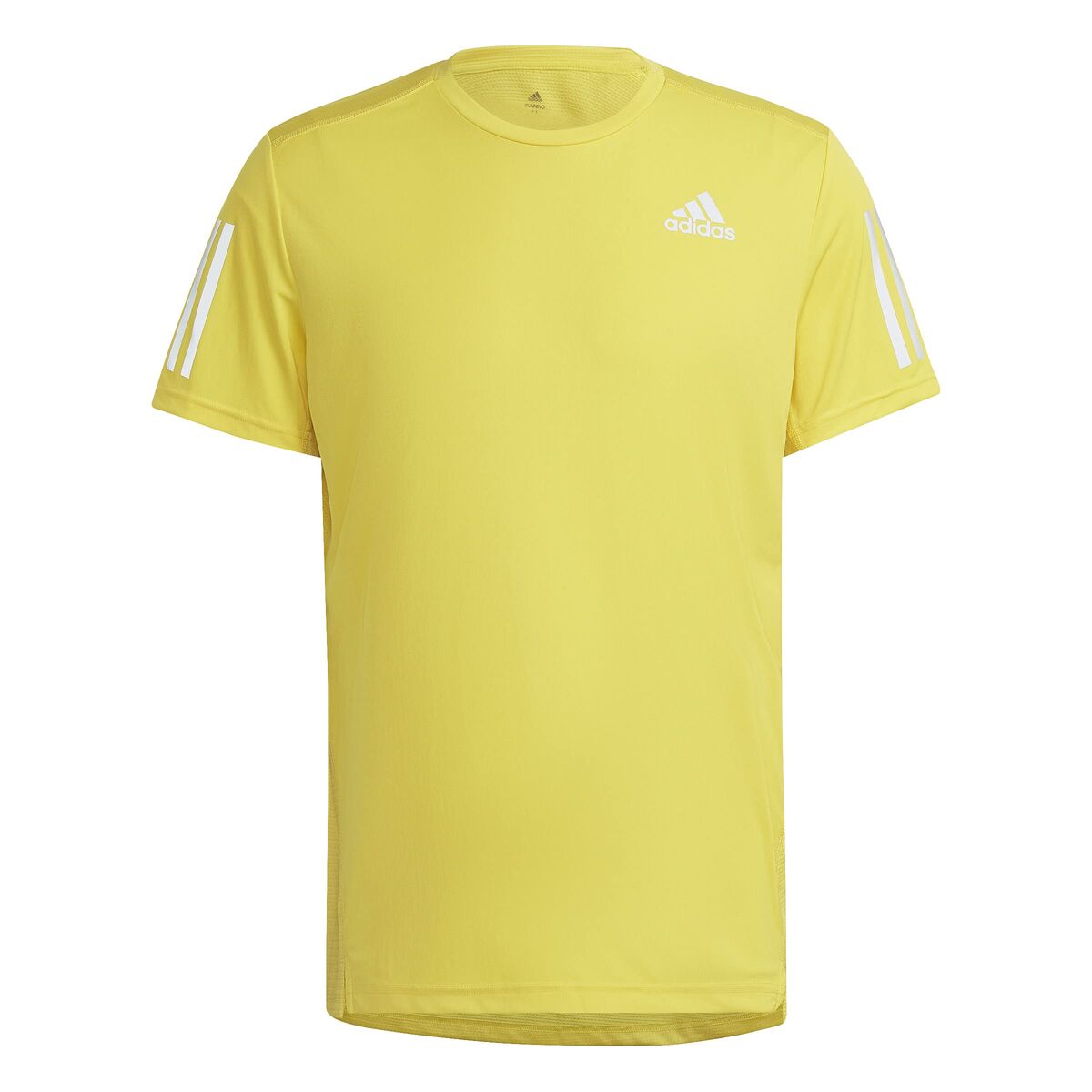 Heren-T-Shirt met Korte Mouwen Adidas Geel