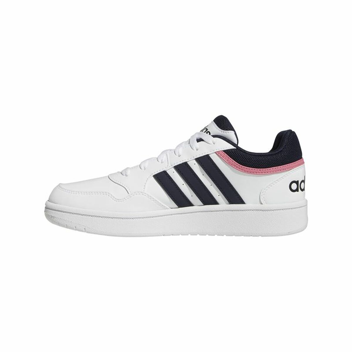 Image secondaire de Baskets Casual pour Femme Adidas Hoops 3.0 Low Classic Blanc