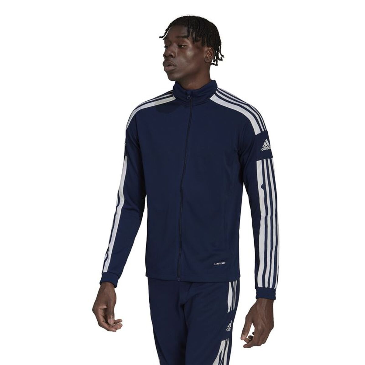 Men’s Sports Jacket Adidas Sq21 Tr Blue Football