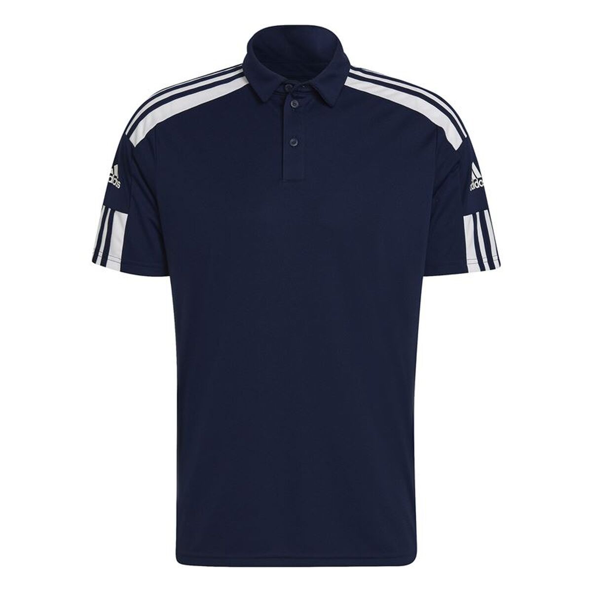 Herenpolo met Korte Mouwen Adidas Sq21 Donkerblauw