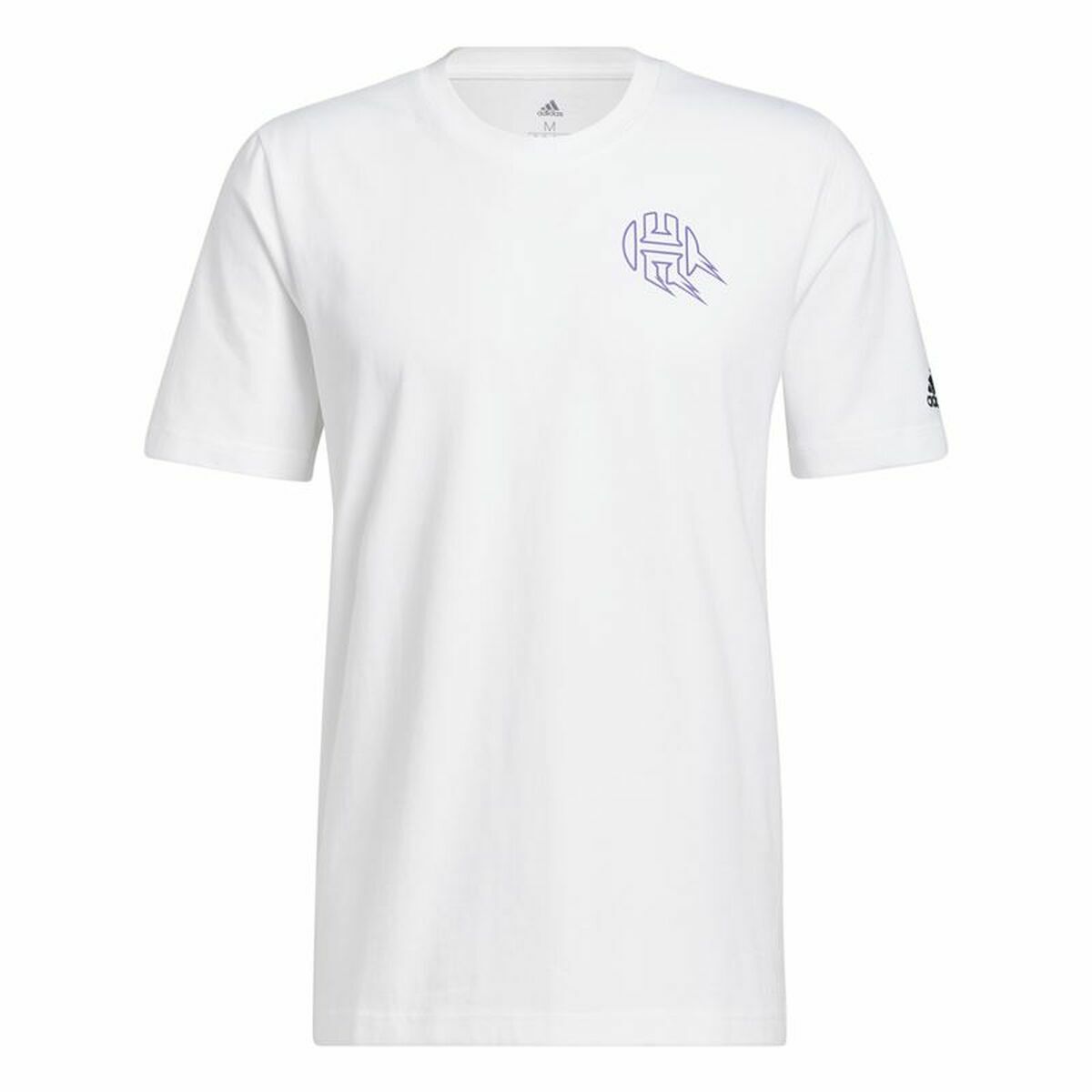 T-shirt à manches courtes homme Adidas Avatar James Harden Graphic Blanc