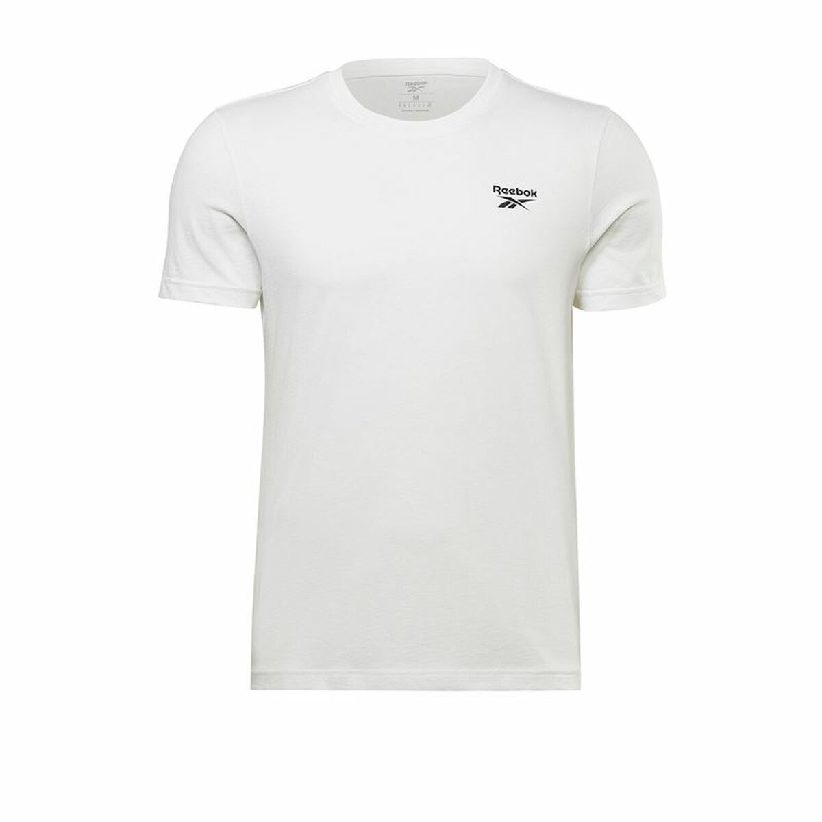 T-shirt à manches courtes homme Reebok Identity Left Chest Logo Blanc