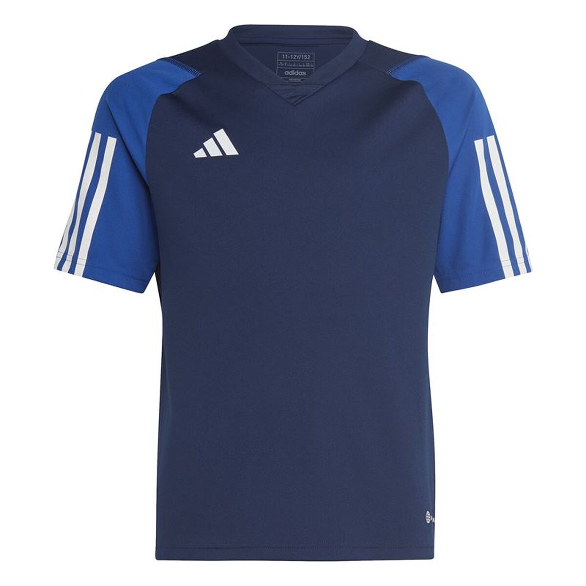 Voetbal short met korte mouwen voor kinderen Adidas HK7639 Blauw (7-8 Jaar)