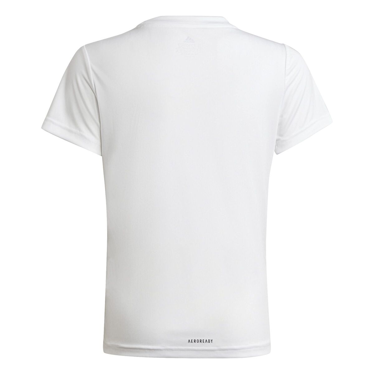 T-Shirt met Korte Mouwen voor kinderen Adidas Wit