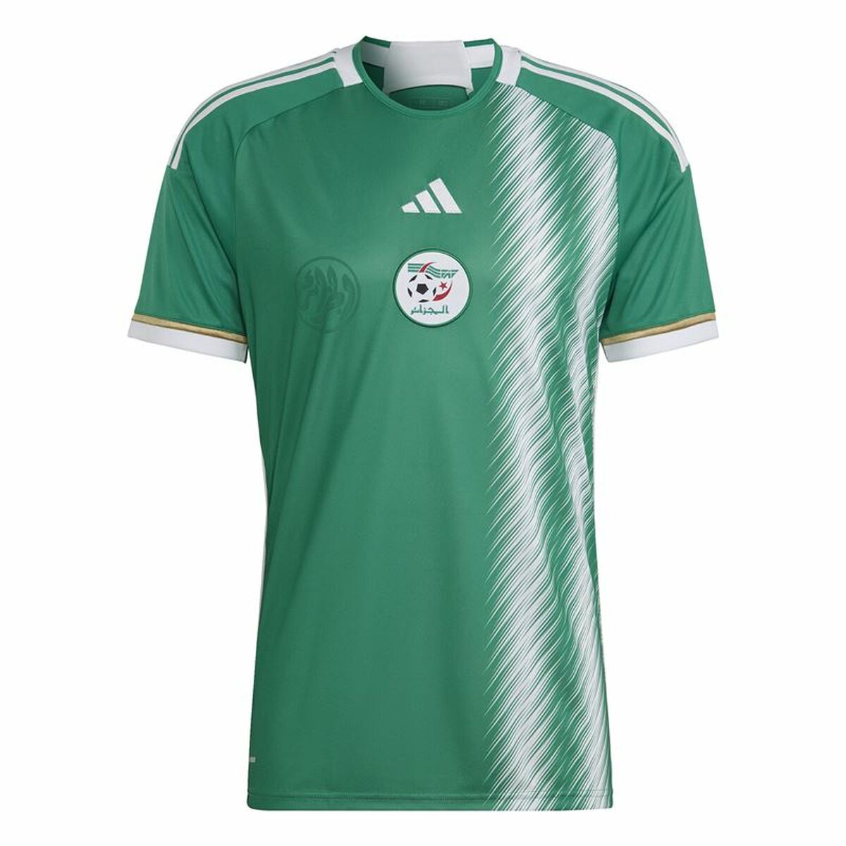 Maillot de Football à Manches Courtes pour Homme Adidas Algeria 22/23 Vert