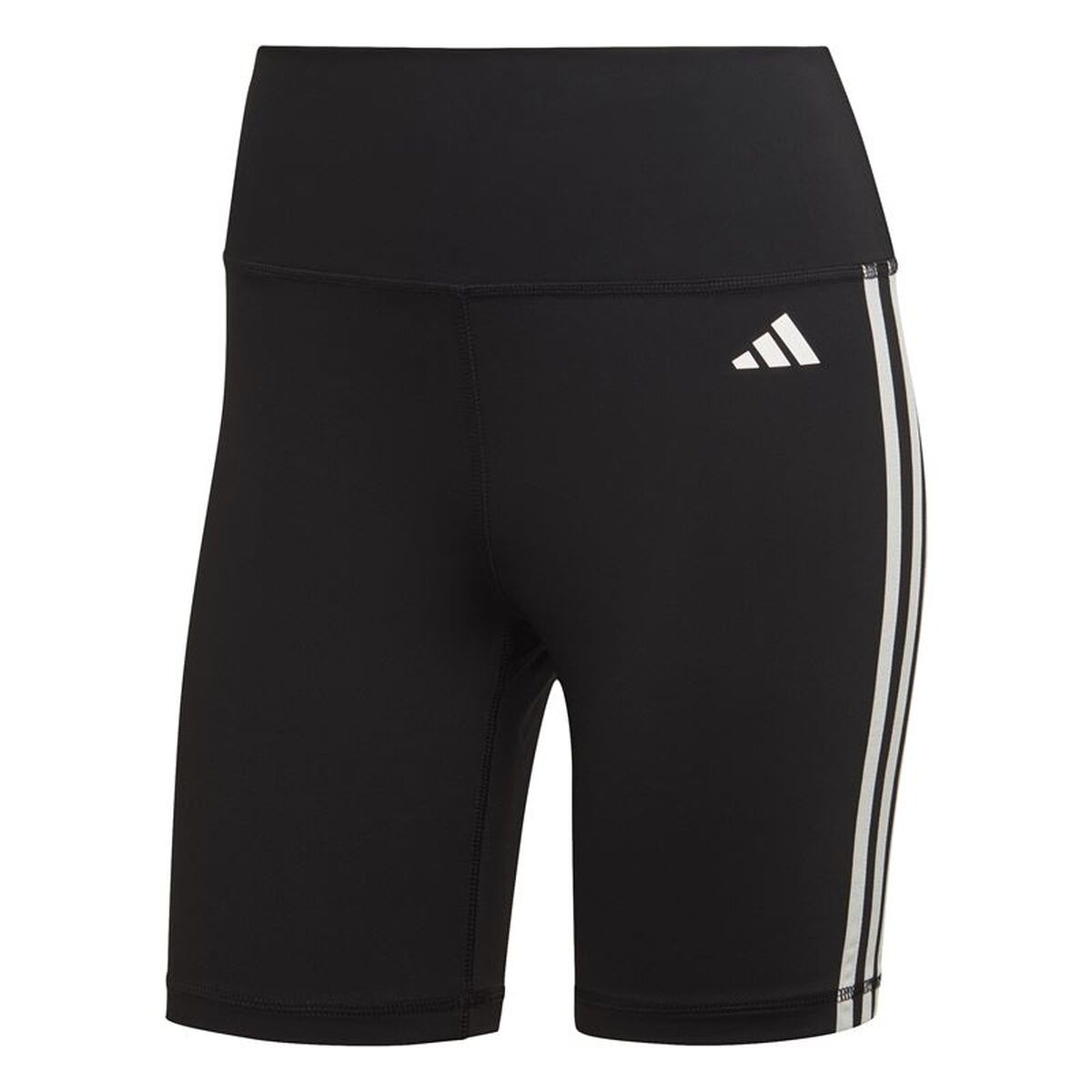Sportbroeken voor Dames Adidas Essentials High-Waisted Zwart