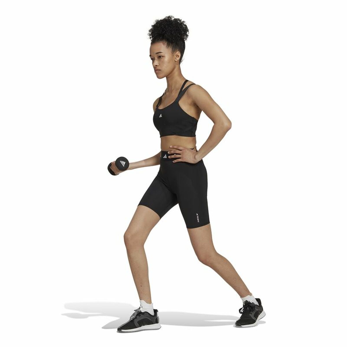 Image secondaire de Leggings de Sport pour Femmes Adidas Tf Bike T Noir