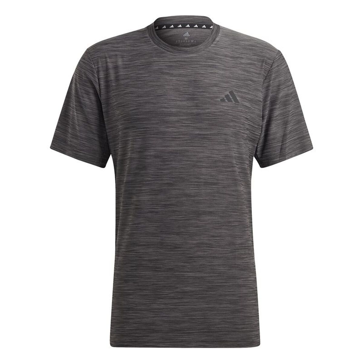 Heren-T-Shirt met Korte Mouwen Adidas IC7418 Donker grijs (S)