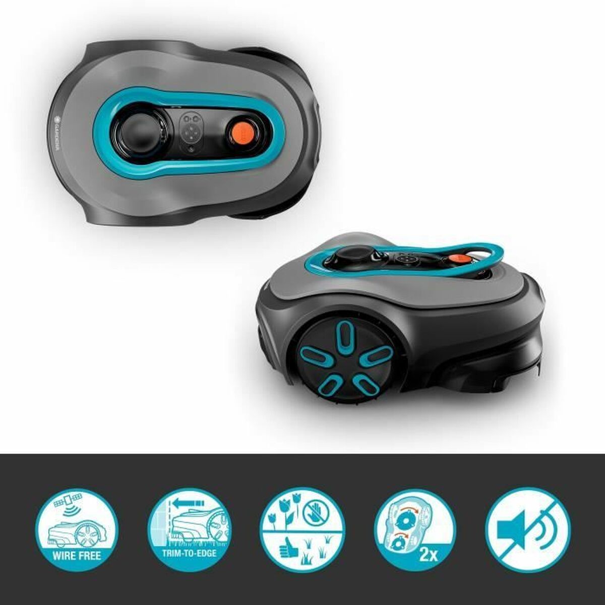 Robotmaaier Gardena Smart SILENO Free 400 M² 800 m²