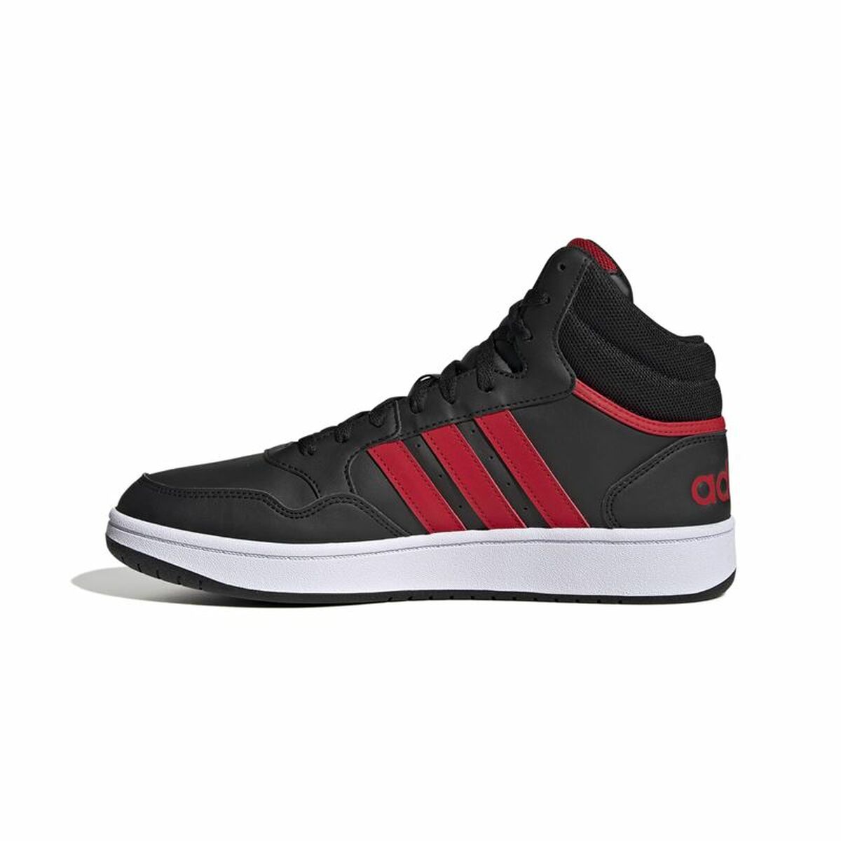 Image secondaire de Chaussures casual homme Adidas Hoops 3.0 Mid Noir