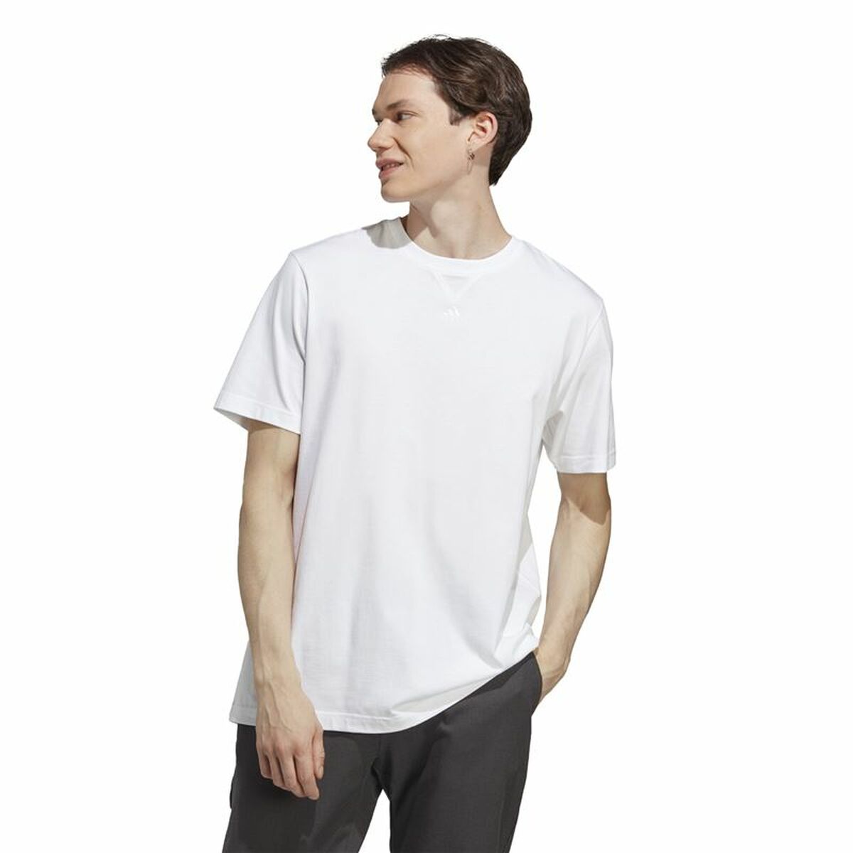 Image secondaire de T-shirt à manches courtes homme Adidas M All Szn T Blanc L