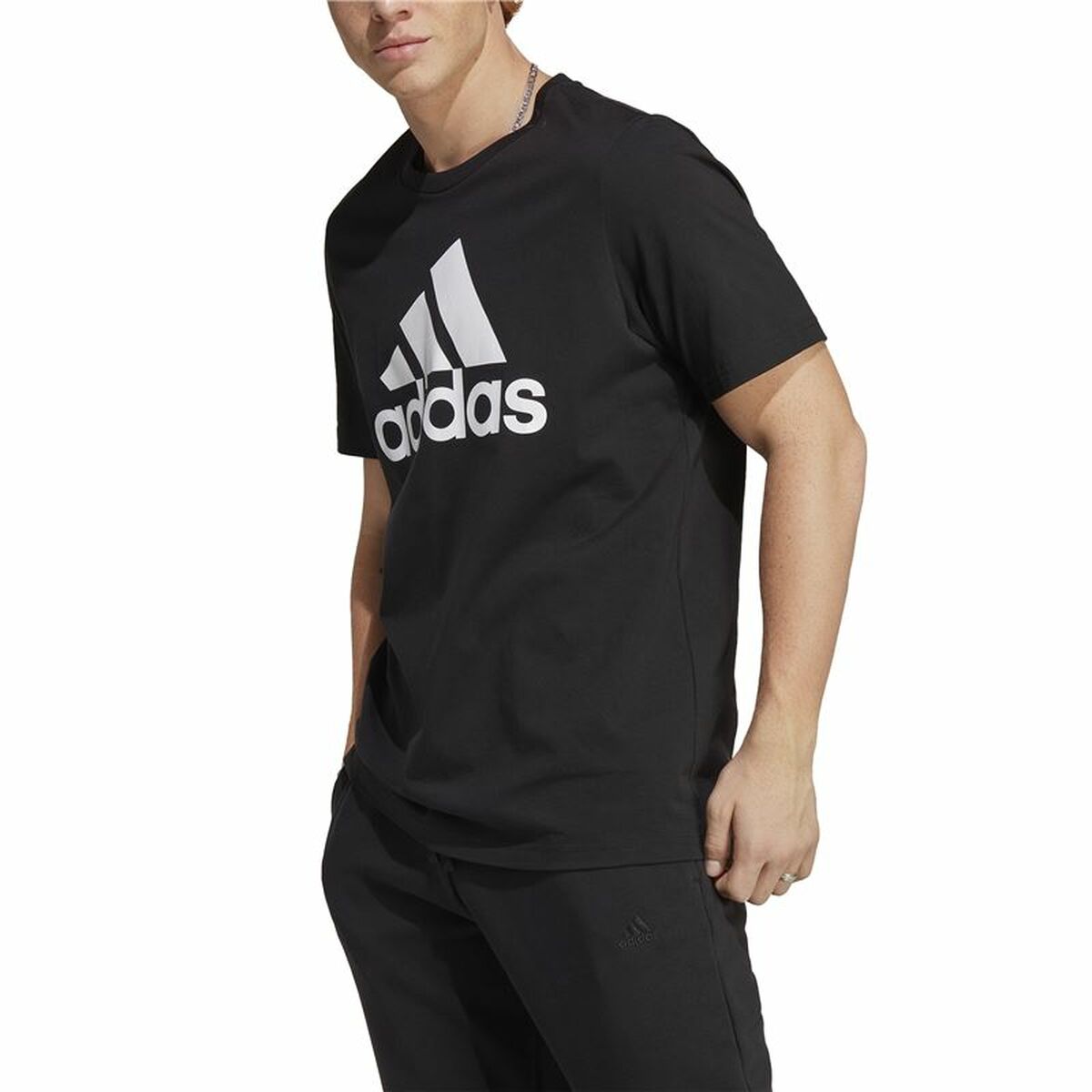 Image secondaire de T-shirt à manches courtes homme Adidas Essentials Noir