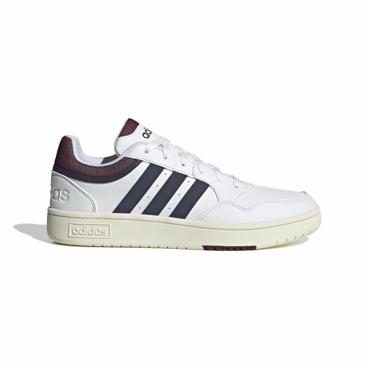 Chaussures casual homme Adidas Hoops 3.0 Low Classic Vintage Blanc