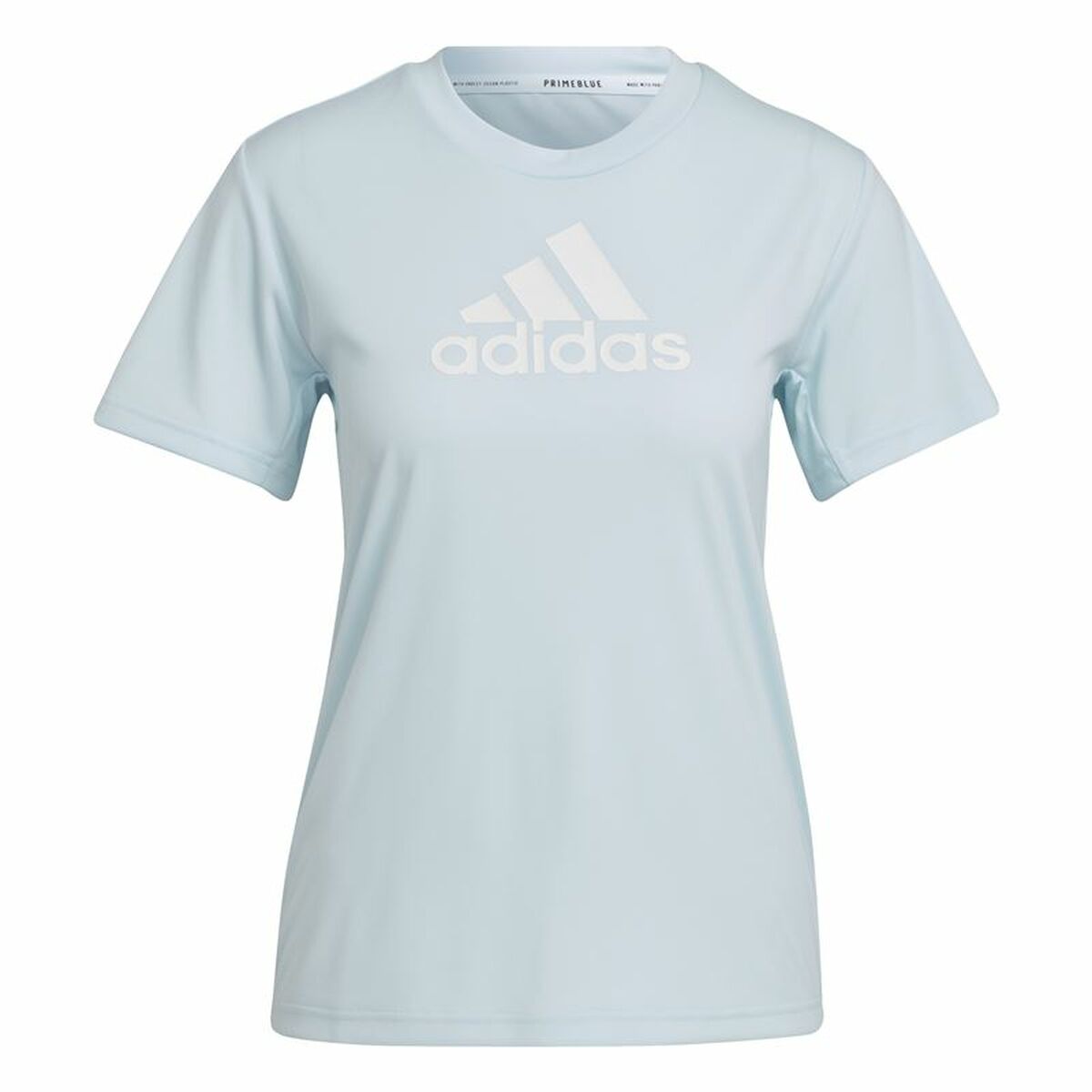 T-shirt à manches courtes femme Adidas Move Logo Sport Cyan