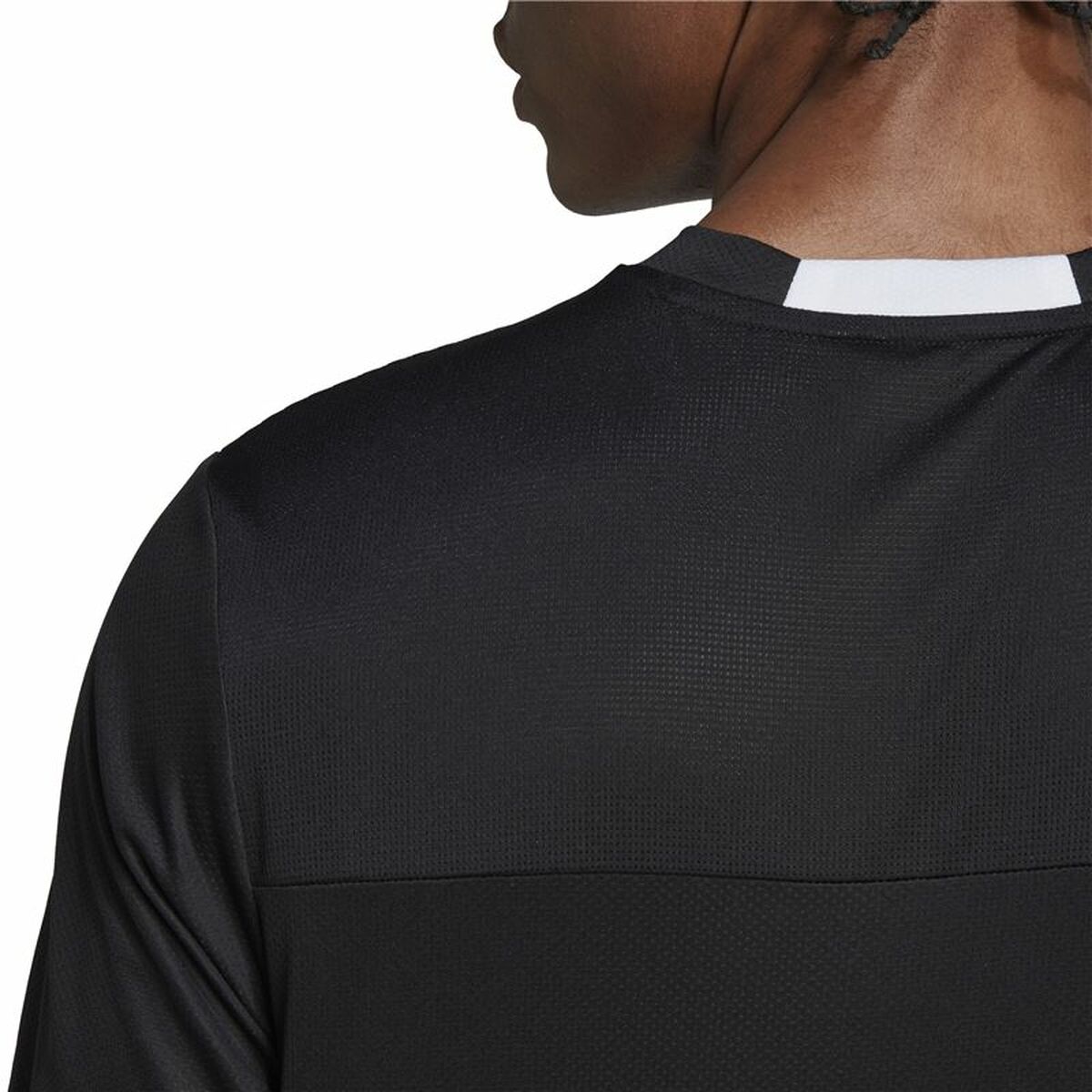 Herren Kurzarm-T-Shirt Adidas HIIT Schwarz - Thumbnail 5