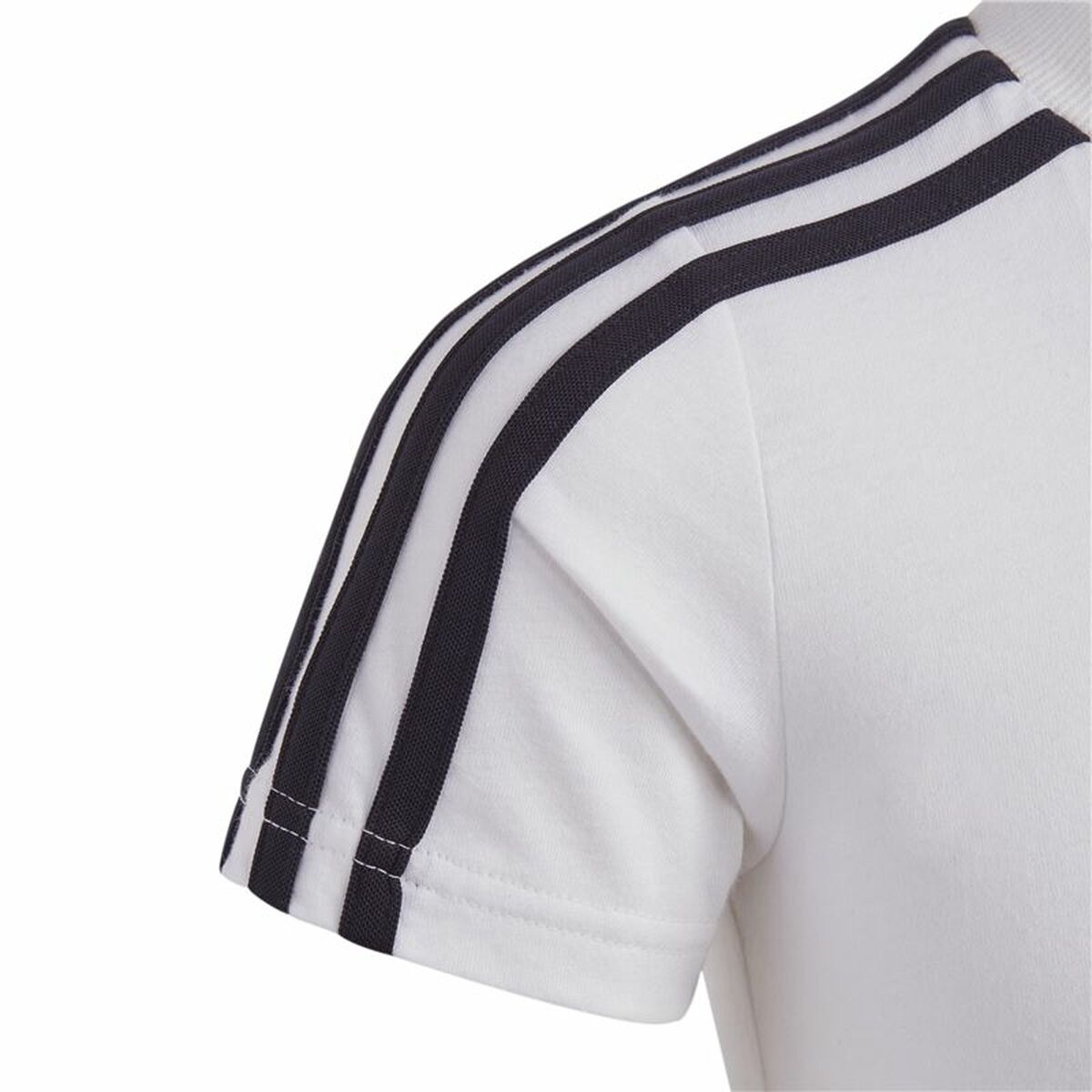 Short Sleeve T-Shirt Adidas Lk 3S Co White