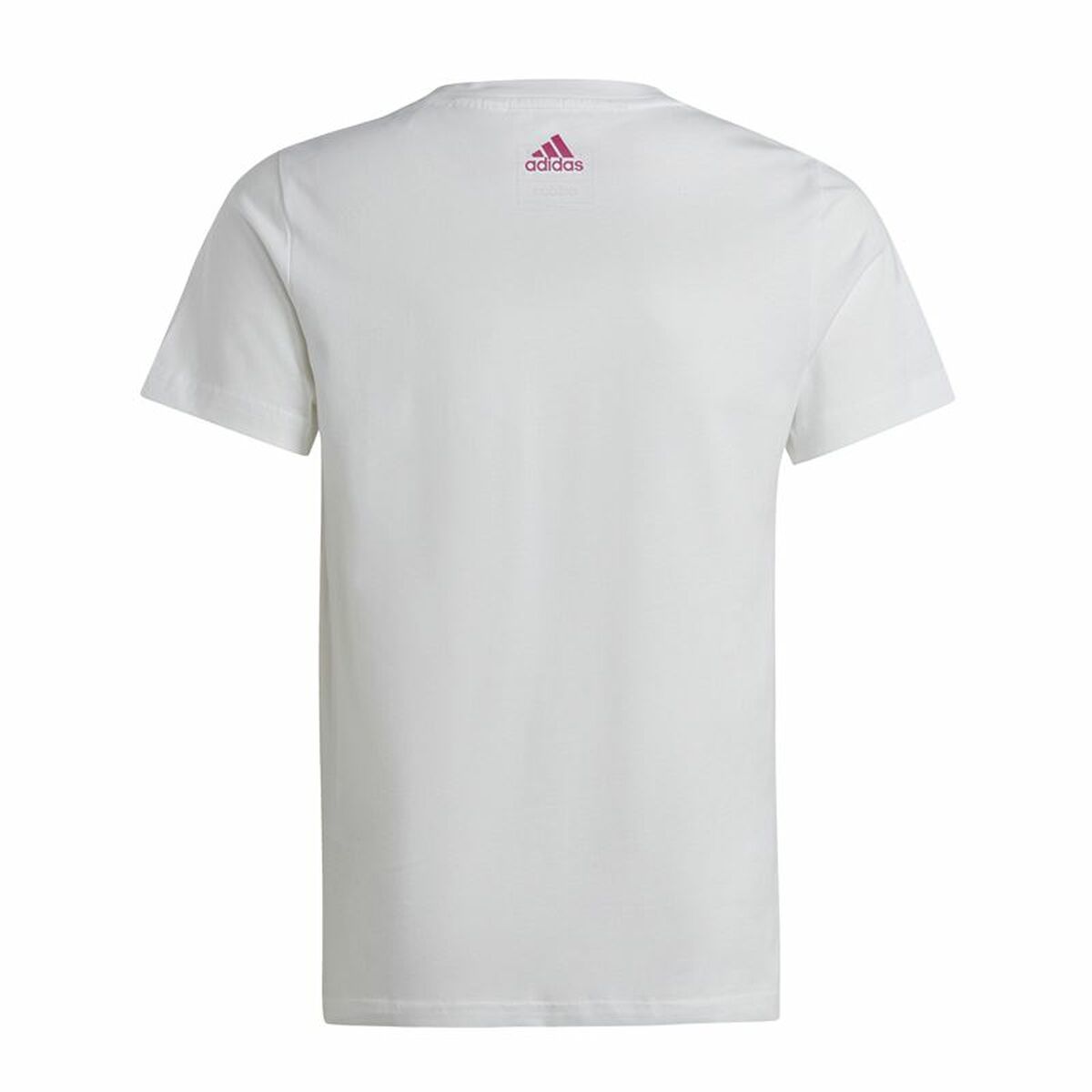 Image secondaire de T shirt à manches courtes Enfant Adidas Essentials Blanc