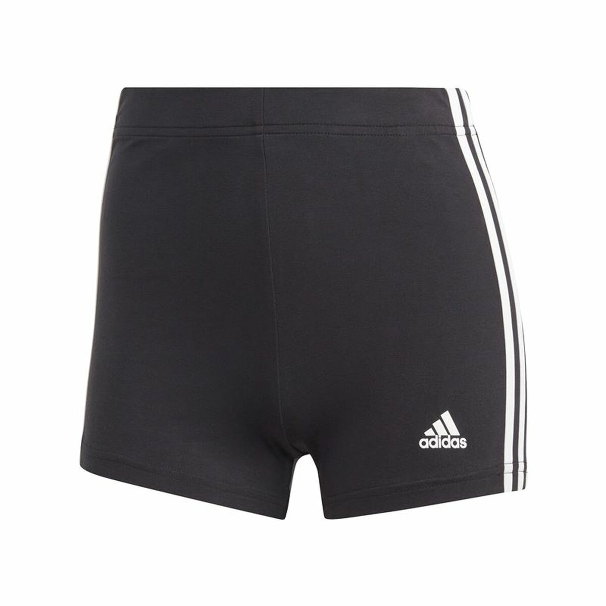 Leggings de Sport pour Femmes Adidas Essentials Single 3S Booty Noir